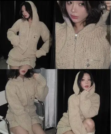 ANDWANG 로우 게이지 집 [스커트만] [BR]