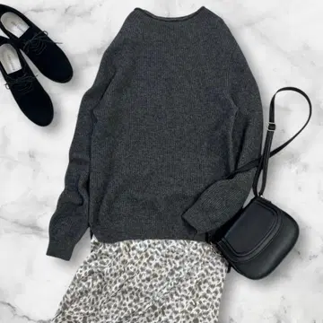 새상품급 SLOBE IENA 보틀넥 울 캐시미어 니트 스웨터