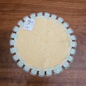 치카자와 레이스 손수건 멜론빵 메론빵 신색 오렌지 서클 손수건