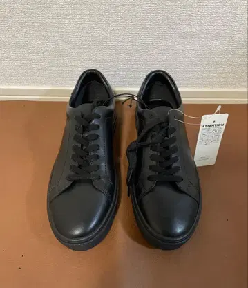 GU/리얼 가죽 스니커즈/26cm