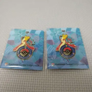 [ 익명 배송 ] 포켓몬 센터 로고핀즈 카나자와 금 미로카로스 핀즈