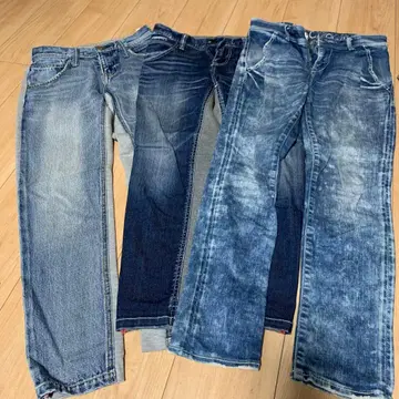 로데오 크라운 데님 팬츠 스웨트 팬츠 3종 세트