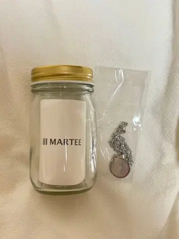 [ MARTEE ] 실버 목걸이