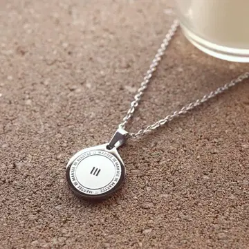 [ MARTEE ] 실버 목걸이