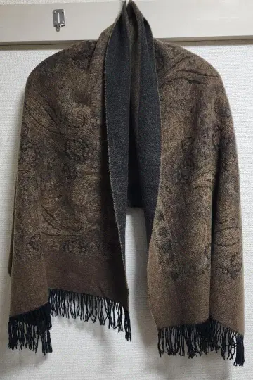 goa (고아) 페이즐리 무늬 대형 스톨 (숄)