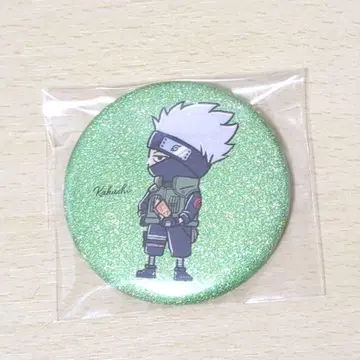 NARUTO 유루스타 mini 캔뱃지 글리터 하타케 카카시