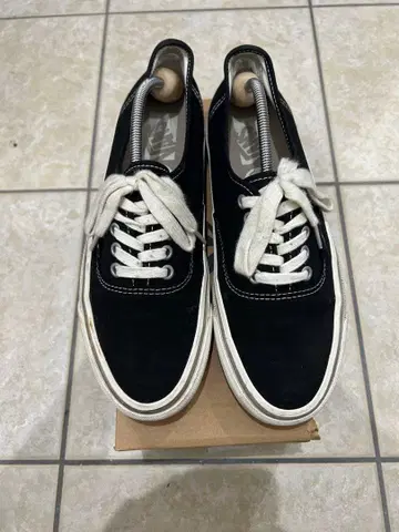 VANS 블랙 스니커즈 캔버스