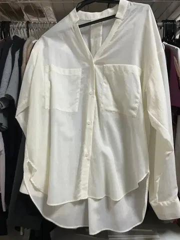 야마다야 aga 택 없음 미사용 화이트 셔츠