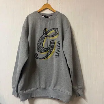 g-unit 맨투맨 사이즈 XXL 그레이 50CENT 남성용