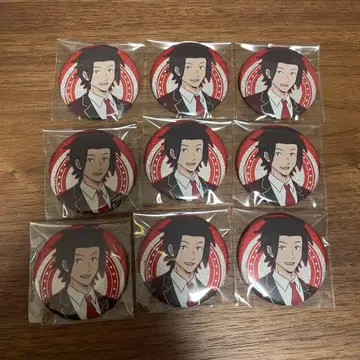 레어 [월드 트리거] 집사 캔뱃지 글리터 아라시야마 준 9