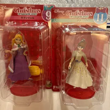 Disney 크리스마스 오너먼트 2025 라푼젤과 안나