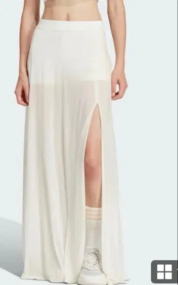 adidas 스커트 플로위 맥시 스커트 아디다스 오리지널 M