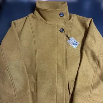 MOUSSY 카멜 피 코트