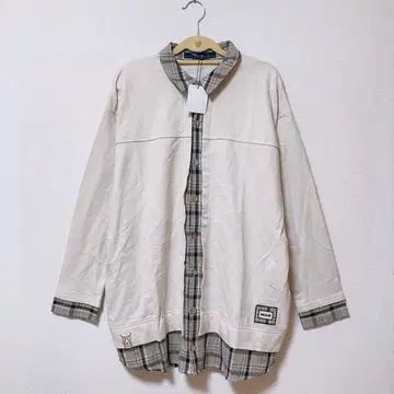 [미사용 새상품] drug store's 블라우스 셔츠 튜닉 면 소재