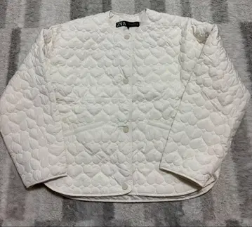 [ ZARA ] 하트 퀼팅 자켓 XS