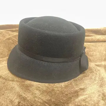 ca4la 블랙 울 펠트 햇