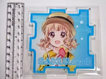 오오무로 사쿠라코 유루유리 퍼즐형 트레이딩 아크릴 코스터