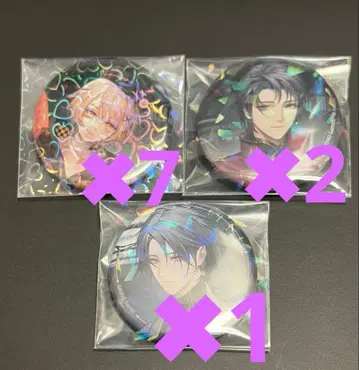 무기미도 남자 국장 올리버 캐릭터 배지 캔뱃지 세트