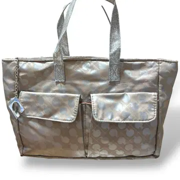 게라르디니 미니 핸드백 실버 참 포함 올 패턴 소프티