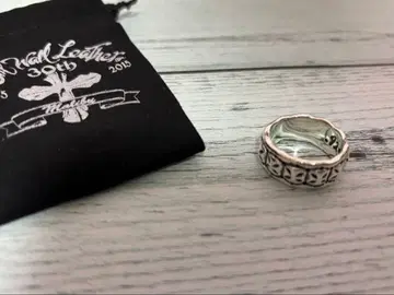 빌월드 레더 미니 크로스 링 R-216 실버 925