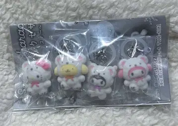 산리오 메지루시 액세서리 푹신푹신 스노우