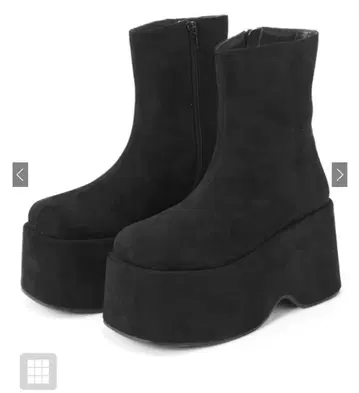 [ GRL ] 스웨이드 통굽 부츠 zr1140