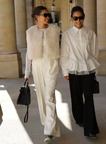 gypsohila Tulle Frill Blouse