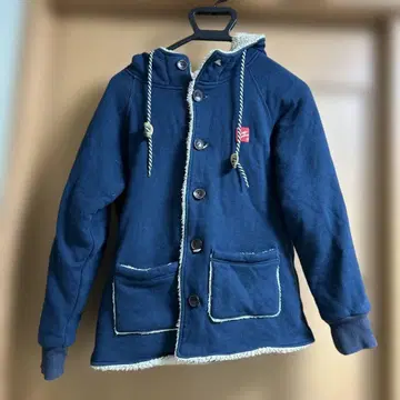 매직 넘버 데님 보아 코트