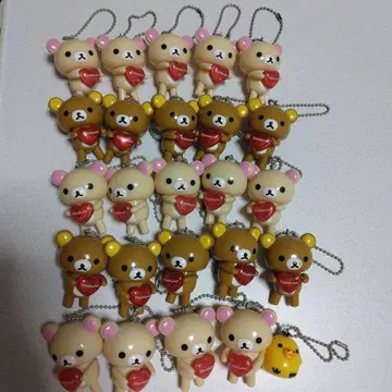 리락쿠마 코리락쿠마 키이로이토리 블랑블랑 키체인