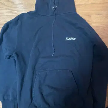 XLARGE 블랙 후드티 M 사이즈 고릴라 로고 블랙