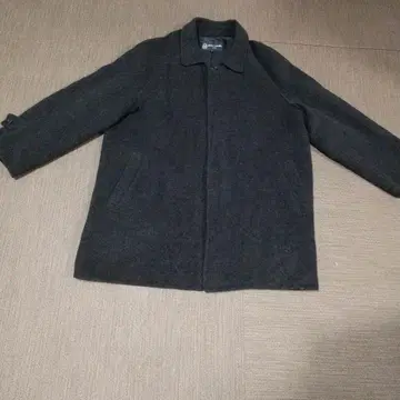 pierre cardin 다크 그레이 체스터 코트