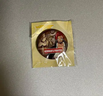 원피스 빨간 머리 해적단 샹크스 캔뱃지 초기