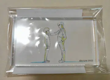 모브사이코100 명장면 원화 아크릴 블록 OP 모브 & 레이겐