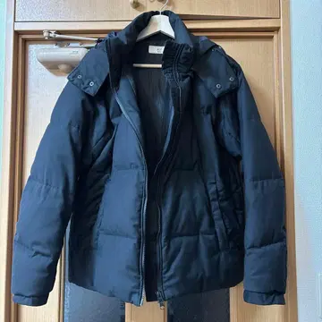 417 EDIFICE 다운 자켓 블랙