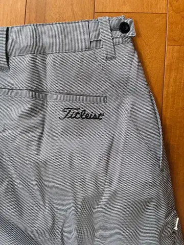 Titleist 남성용 골프 팬츠 S 체크 무늬