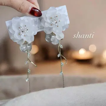 웨딩 액세서리 브라이덜 액세서리 웨딩 귀걸이 결혼식