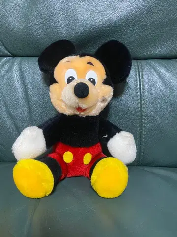 레트로 Tomy 미키마우스 봉제 인형