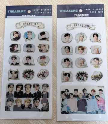 TREASURE 씰 2시트 세트