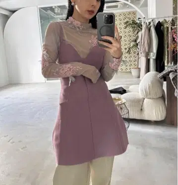 [ Ameri ] PEPLUM FLARE BUSTIER KNIT