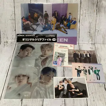 seventeen 히포치 클리어 파일 엽서 스티커