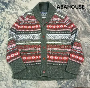 ABAHOUSE 노르딕 가디건