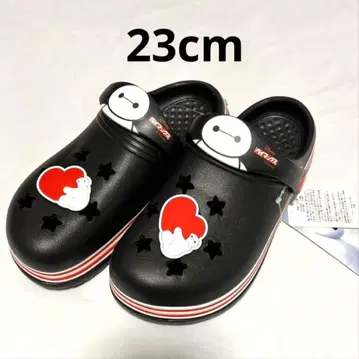 베이맥스 샌들 23cm 새상품 미사용 택 포함 블랙