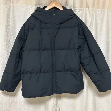 무인양품 블랙 다운 자켓 XXS-XS