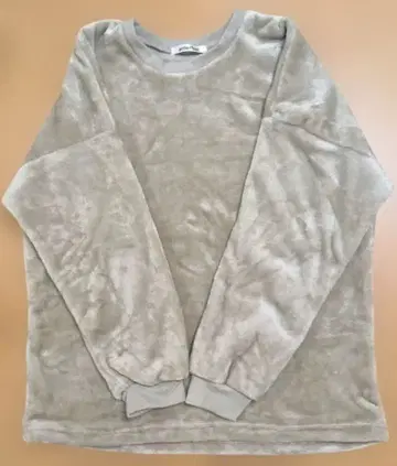 새상품 aimerfeel 따뜻한 플리스 복대 포함 상하의 세트 베이지 M