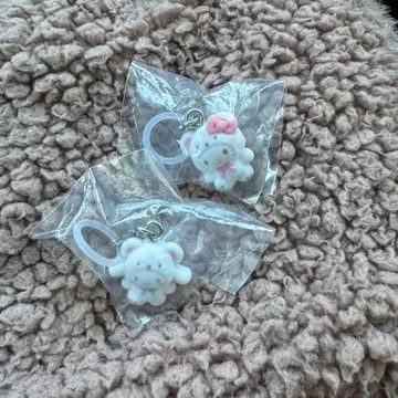 산리오 포근포근 스노우 표시 액세서리