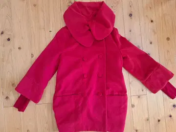 여성용/코트/빨간색/멋짐/미사용