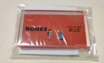 몹사이코100 명장면 원화 아크릴 블록 OP 몹&레이겐 만남