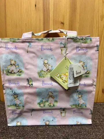 Harrods 토트백 소 핑크