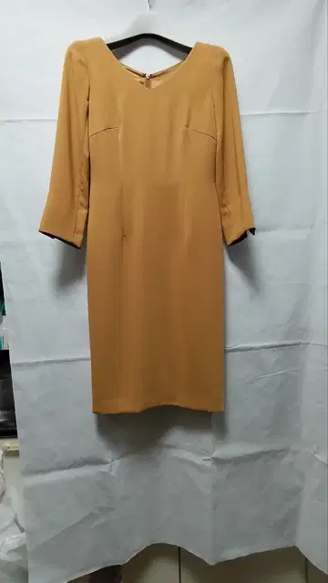 Pinky&Dianne 원피스 머스타드색 긴팔