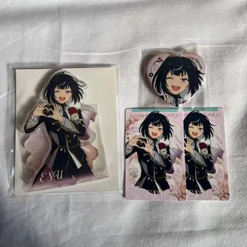 앙스타 스타포니 에스 캔뱃지 아크릴 스탠드 카드 컬렉션